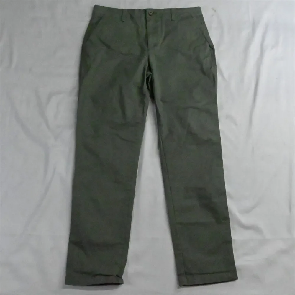 Gap 2 Green Girlfriend Slim Stretch Womens Chino Pants